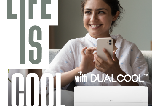 استعد لصيف الشرق الأوسط مع تشكيلة إل جي الجديدة من مكيفات الهواء السكنية بتقنية Dual Inverter