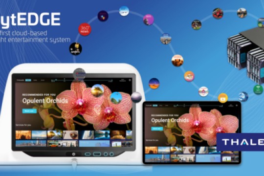 Thales’ FlytEDGE Digitally Remasters the inflight Entertainment Experience