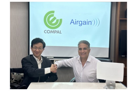 Airgain توقَّع مذكرة تفاهم استراتيجية مع شركة COMPAL، الشركة الرائدة عالميًا في Fortune 500، بشأن استخدام تقنية 5G Smart FWA من Airgain