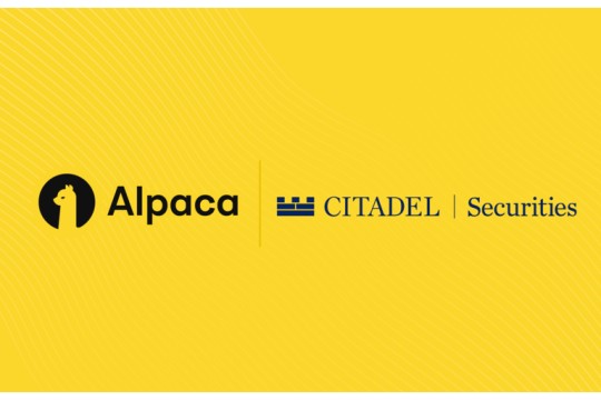 شركة Alpaca تعزز شراكتها مع شركة Citadel Securities لفتح الباب أمام طلب المستثمرين اليابانيين على تداول الأسهم والخيارات التجارية الأمريكية