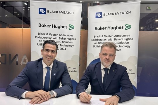 Black & Veatch Announces Collaboration with Baker Hughes on Standard LNG Solution Utilizing PRICO® Technology at ADIPEC 2024
