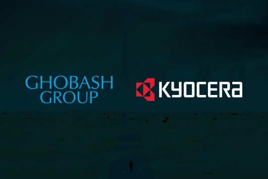 Kyocera Chairman’s Visit Strengthens Ties with Ghobash Group