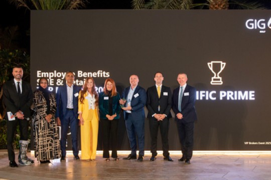 Pacific Prime Dubai Wins Employee Benefits SME & Retail Top Producer 2024 Award from GIG Gulf