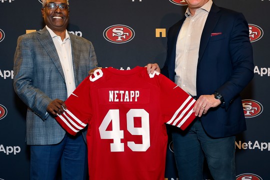 San Francisco 49ers وNetApp يتعاونان سويًا للارتقاء بمستوى العمليات وتحسين تجربة المشجعين