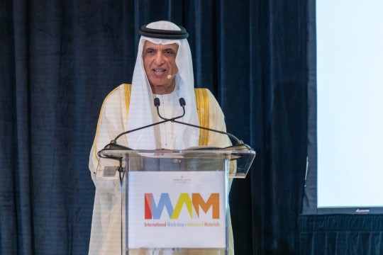 Ruler of Ras Al Khaimah, UAE, says ‘science is the bedrock upon which we build a sustainable future’ during opening address at 16th International Workshop on Advanced Materials