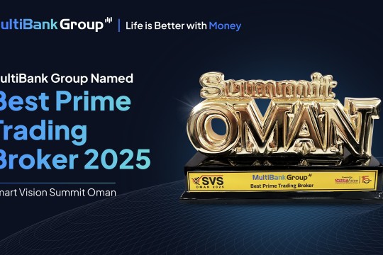 MultiBank Group Named ‘Best Prime Trading Broker’ at Smart Vision Summit Oman