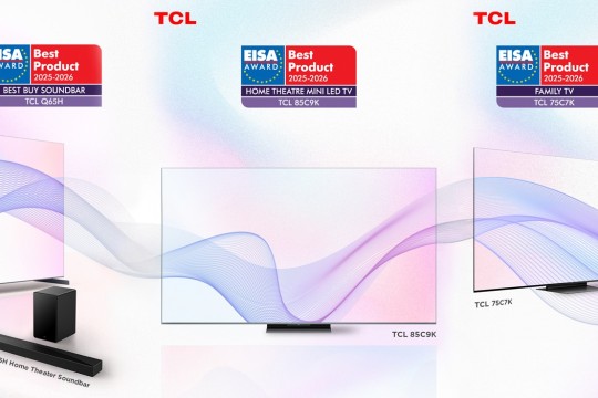 "TCL" تحصد 5 من جوائز "الجمعية الأوروبية للصورة والصوت" وتُعيد تعريف التميّز في تقنيات الشاشات الكبيرة وتقنية "كيو دي ميني ليد"