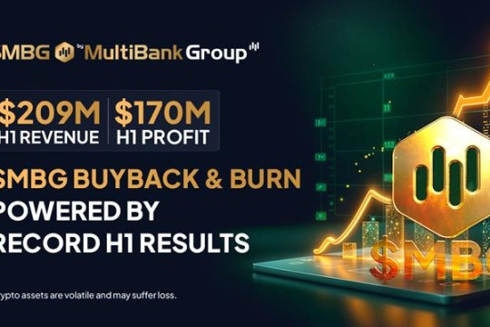 إماطة اللثام عن برنامج إعادة شراء وحرق عملة ‎$MBG في غمار تحقيق MultiBank Group إيرادات بقيمة 209 ملايين دولار أمريكي في النصف الأول من العام