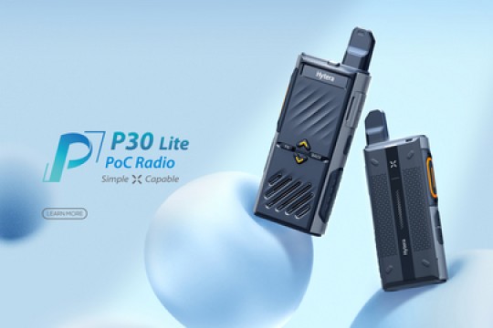 Hytera Launches P30 Lite — Compact PoC Radio with NFC for Smarter Operations