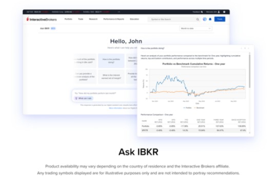 أطلقت شركة Interactive Brokers خدمة Ask IBKR: أداة الذكاء الاصطناعي تقدم إجابات فورية للمحفظة