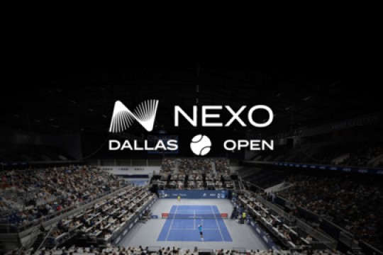 Nexo تصبح أول شريك رئيسي لبطولة دالاس المفتوحة لرابطة محترفي التنس 500 نقطة في الولايات المتحدة في صفقة متعددة السنوات