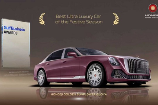 Hongqi Golden Sunflower Guoya Receives Recognition from Gulf Business