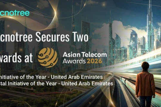 Tecnotree تتألق وتحصد جائزتين في فئتين ضمن جوائز آسيا للاتصالات 2026
