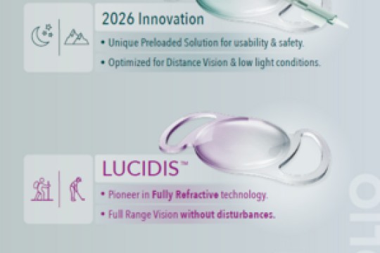 Lucidis® Sets High Standards in Premium Cataract Surgery with Full-Range Vision Performance