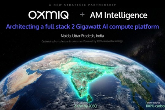 OXMIQ Labs and AM Intelligence Labs Partner to Architect One of the World’s Largest Renewable-Powered AI Compute Platforms