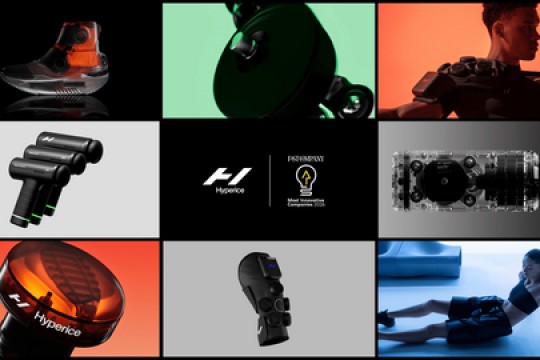 Hyperice تُدرج ضمن قائمة Fast Company السنوية للشركات الأكثر ابتكارًا في العالم لعام 2026