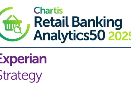 Experian بجائزة أفضل استراتيجية شاملة في تقرير Chartis الافتتاحي لتحليلات الصيرفة بالتجزئة Retail Banking Analytics50 لعام 2025