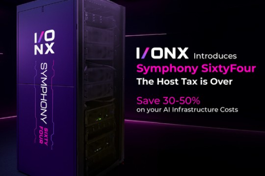 I ONX تكسر حواجز تكلفة الاستضافة: بنية Symphony SixtyFour الجديدة توفر 50 من إجمالي تكلفة الملكية عبر دورة حياة استدلال الذكاء الاصطناعي والضبط الدقي