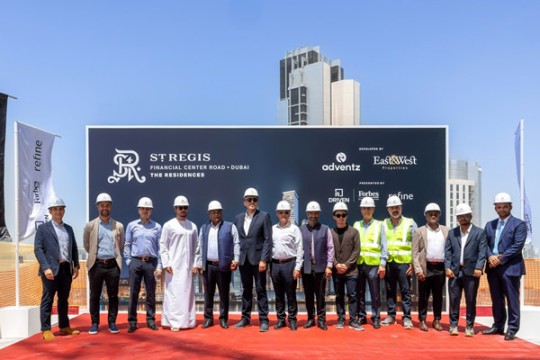 St Regis Residences in Dubai marks structural completion-UAE