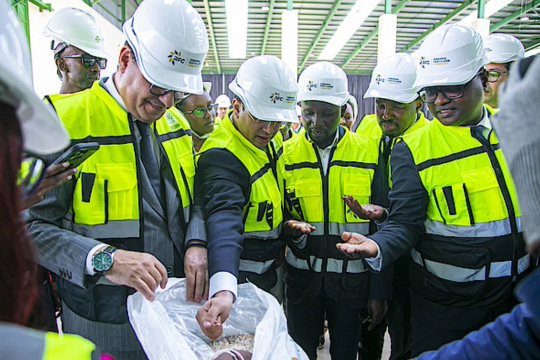 Rwanda Fertiliser Company launched a factory with an annual capacity to blend 100,000 tonnes of fertilisers-Algeria