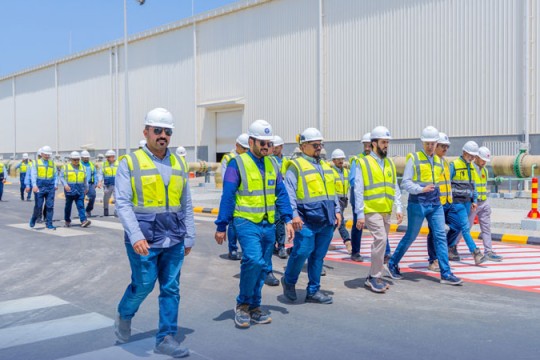 SWPC celebrates Shuaiba 3 IWP project safety milestone-Saudi Arabia