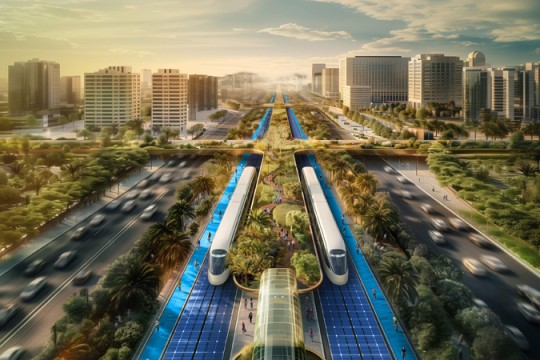 64-km Dubai Green Spine project unveiled-UAE