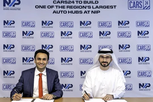 Cars24 to set up major auto hub at National Industries Park-UAE