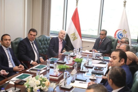 Health Minister Discusses radiology upgrade with Curagita, ACH-Egypt