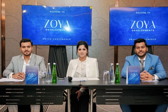 Zoya Developments enters UAE, to invest $540m over 3 years-UAE